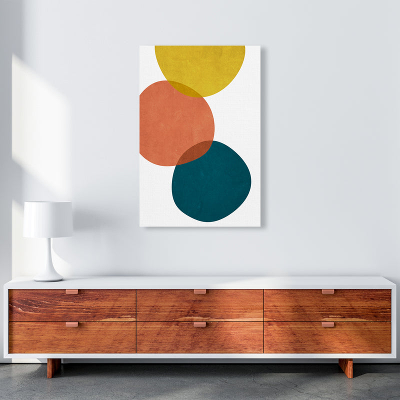 Yellow Red Blue Abstract Original A1 Canvas