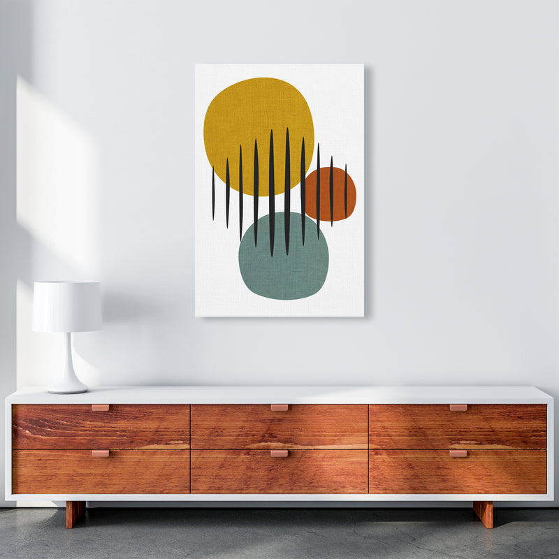 Mid Century Set of 2 B Original A1 Canvas