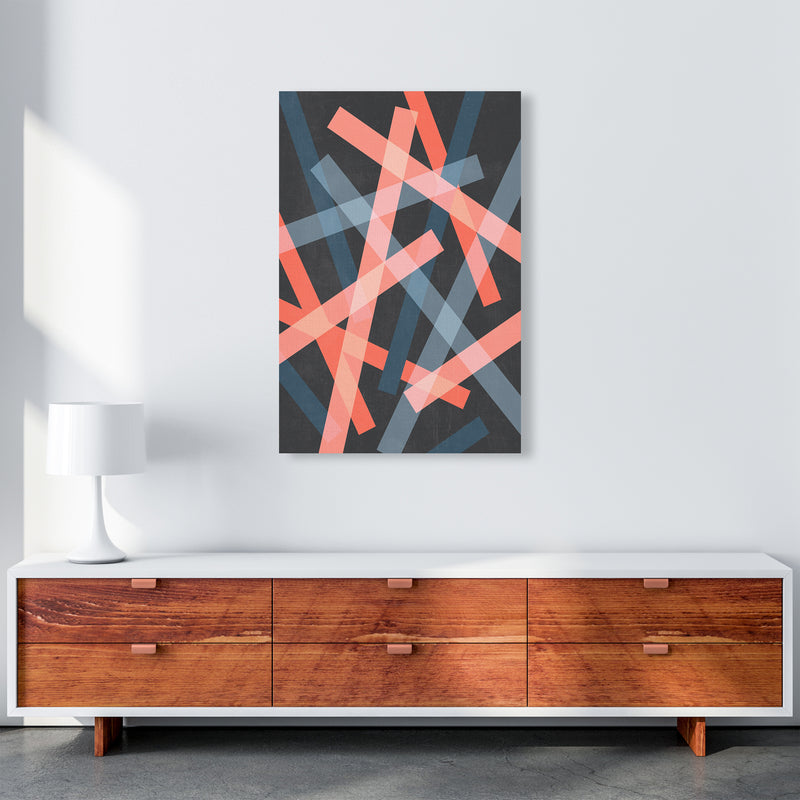Abstract Colourful Print B A1 Canvas