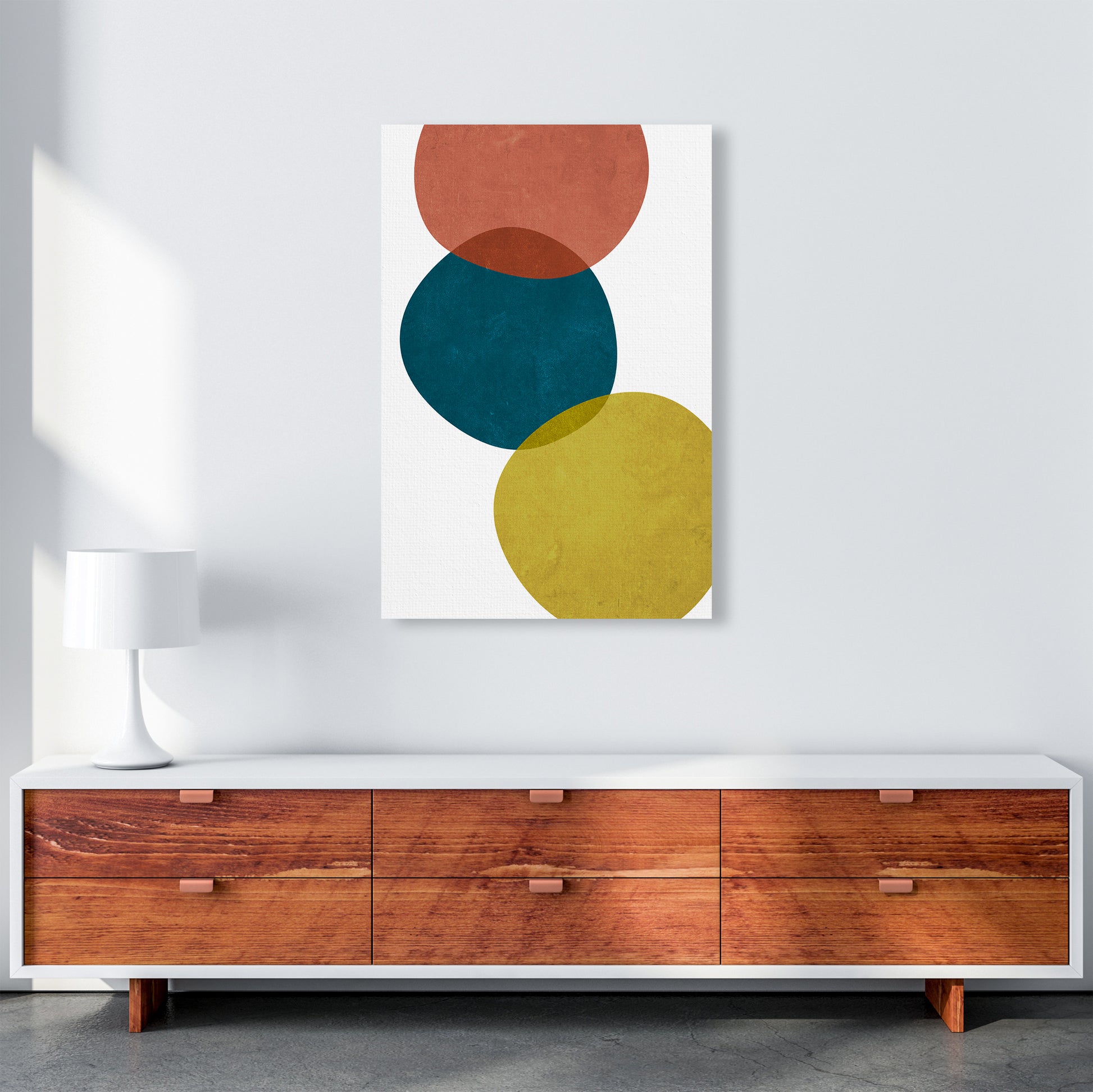 Abstract Shapes Prints A A1 Canvas