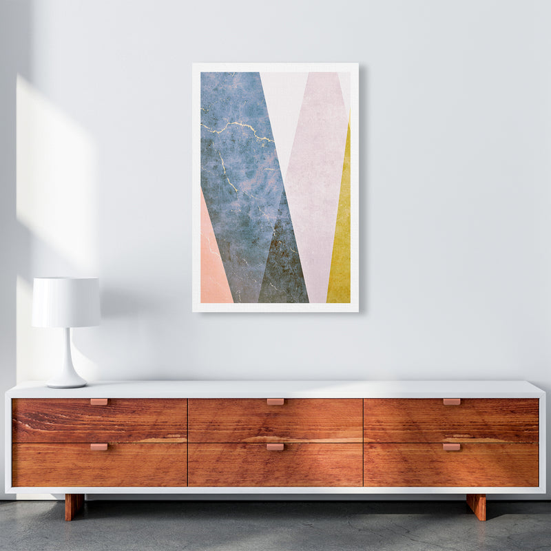 Grunge Colour Print A A1 Canvas