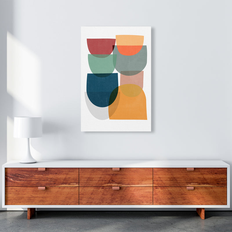 Mid Century Modern Colour B A1 Canvas
