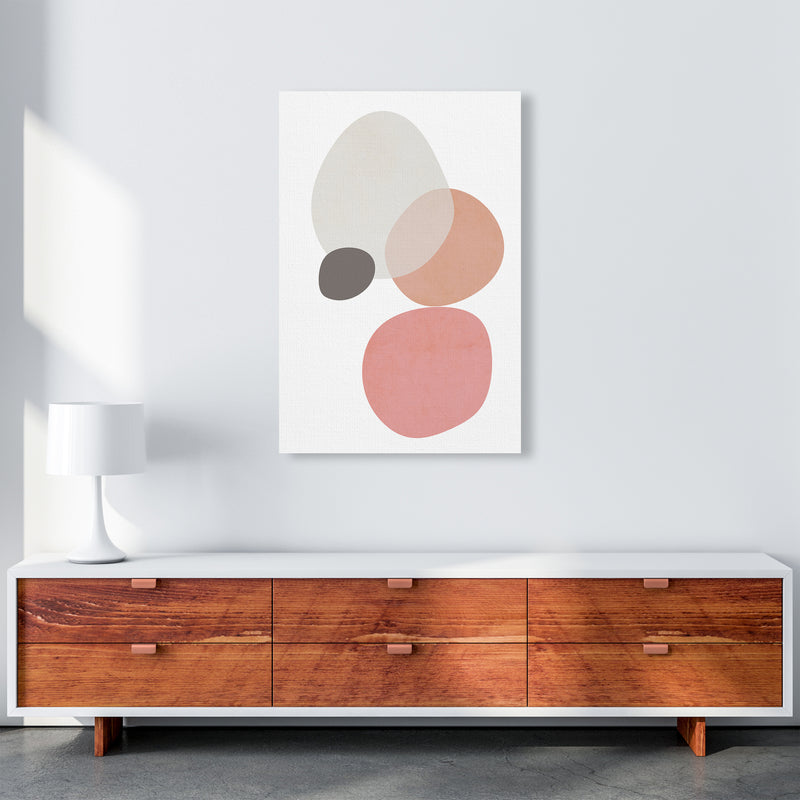 Pink and Grey Nursery Wall Art Print B A1 Canvas