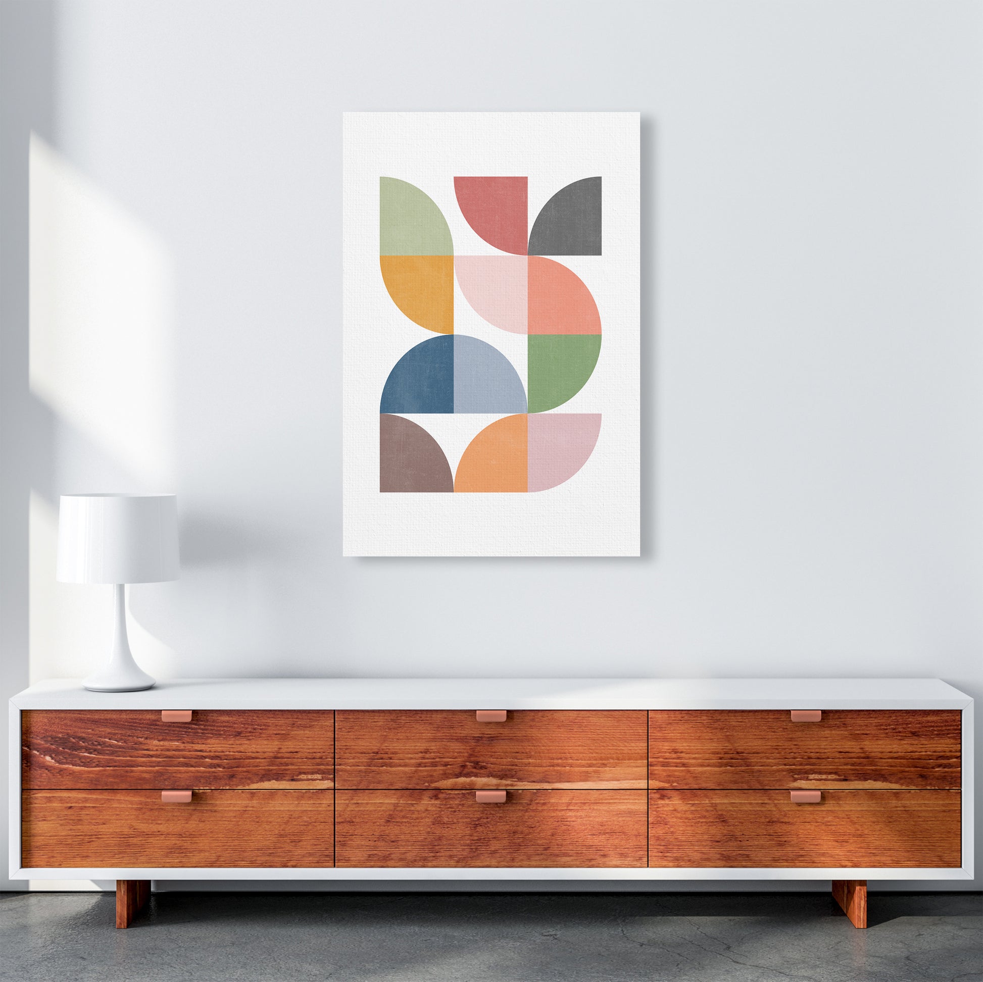 Scandinavian Art Print A A1 Canvas