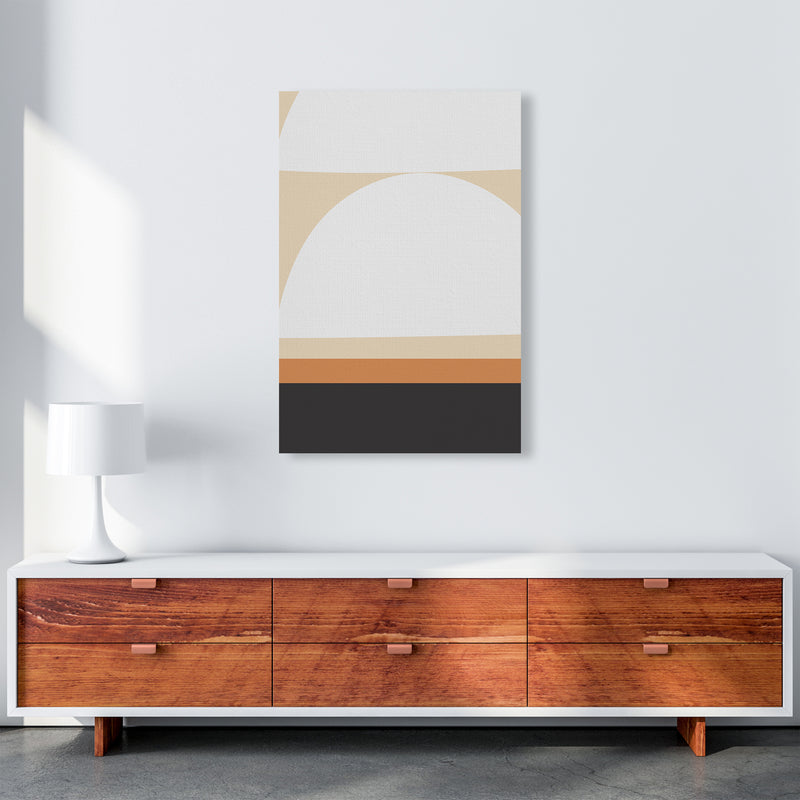 White Abstract Shapes A Original A1 Canvas