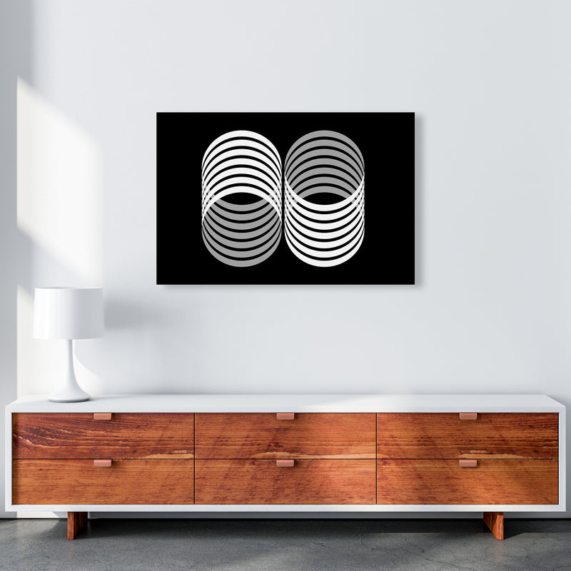 Abstract Modern Shapes Landscape Original A1 Canvas