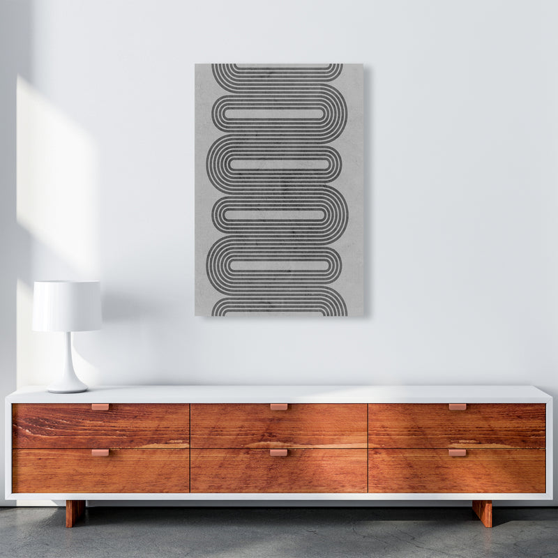 Black and Grey Art Original2 A1 Canvas