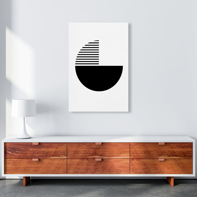Mid Century Black Original A1 Canvas