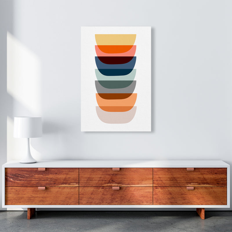 Abstract Mid Century Art Original A1 Canvas