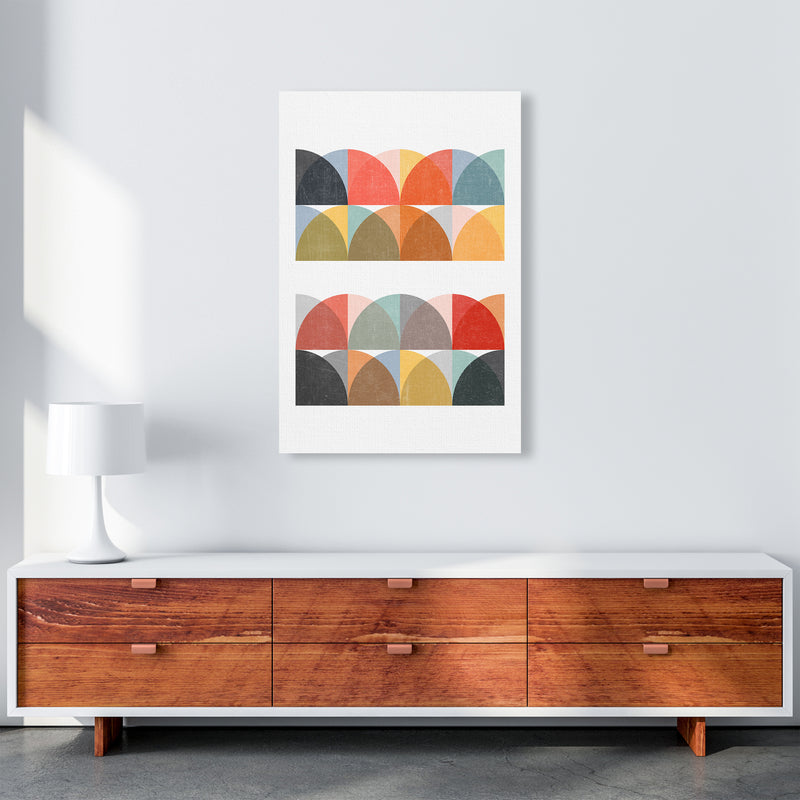 Scandinavian Colorful Geo Original2 A1 Canvas