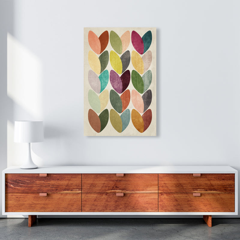 Scandinavian Wall Art on Grey A1 Canvas