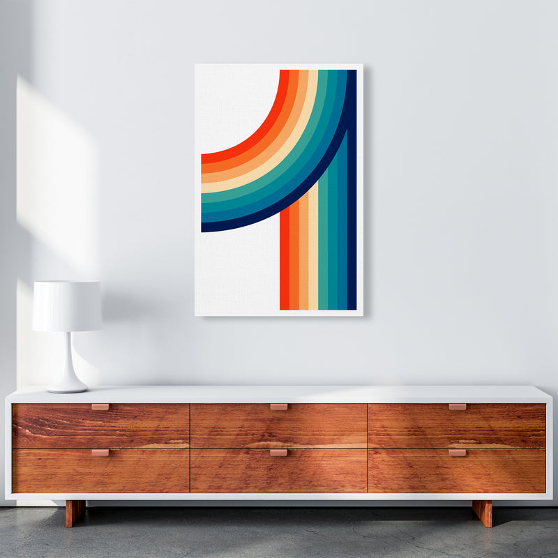Rainbow Curve Two Original A1 Canvas