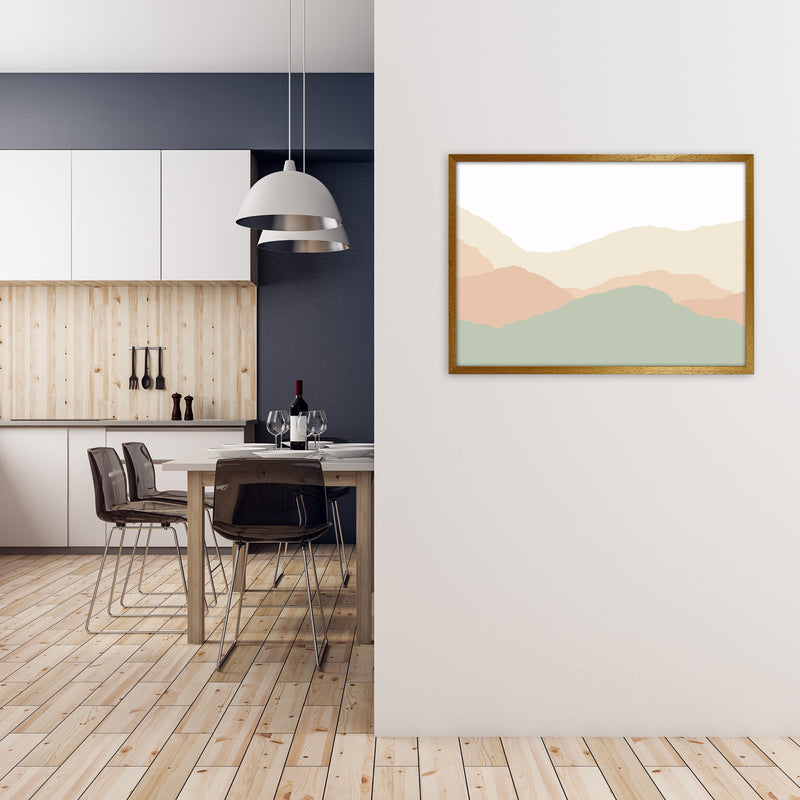Abstract Landscape Light print A1 Print Only