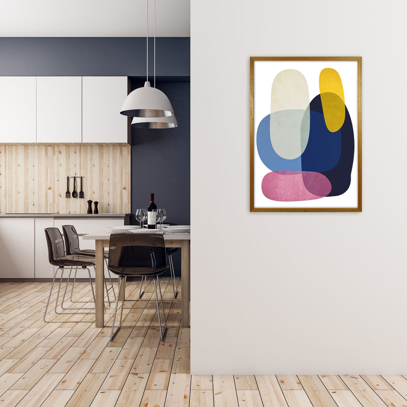 Abstract Pebbles 2 Original A1 Print Only