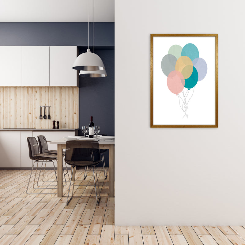 Nursery Collection Balloons A1 Print Only