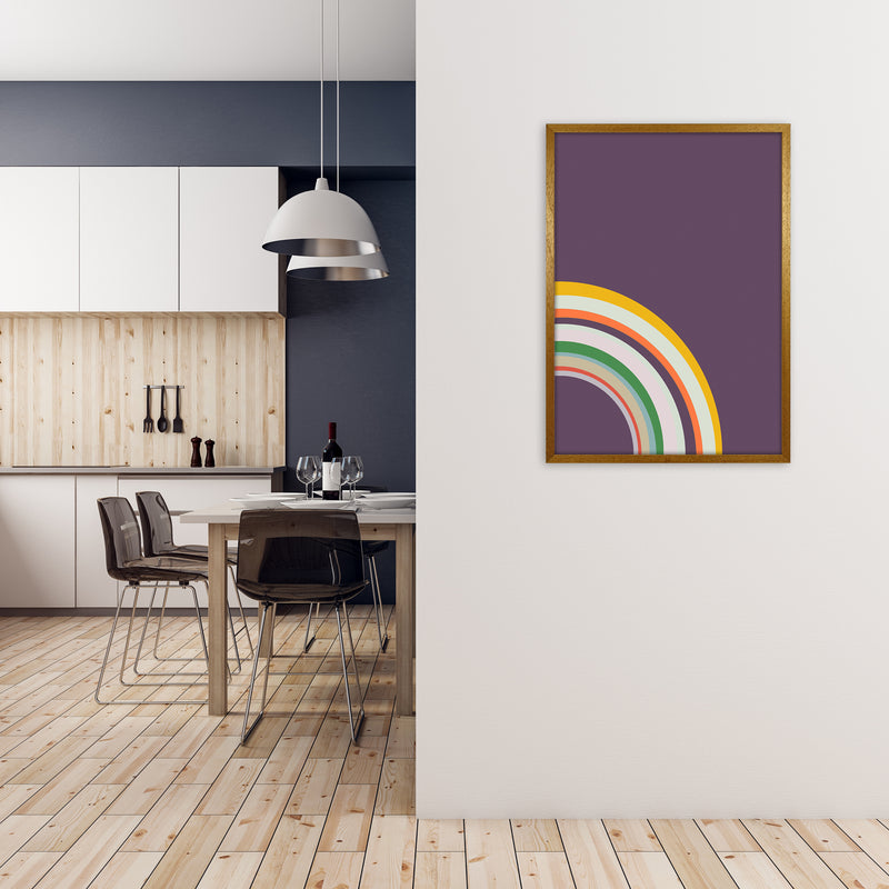 Pair of Nursery Rainbow Prints Right B A1 Print Only