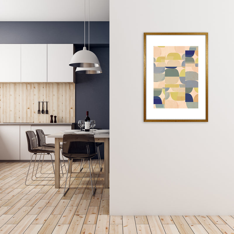 Abstract Prints Pastel B A1 Print Only
