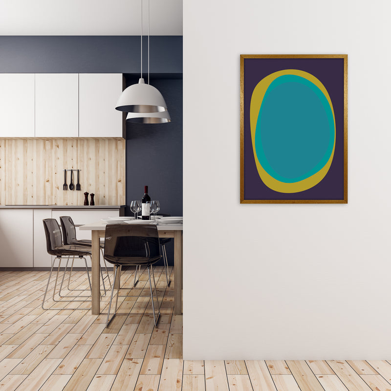 Colourful Bright Abstract Wall Art Print A A1 Print Only