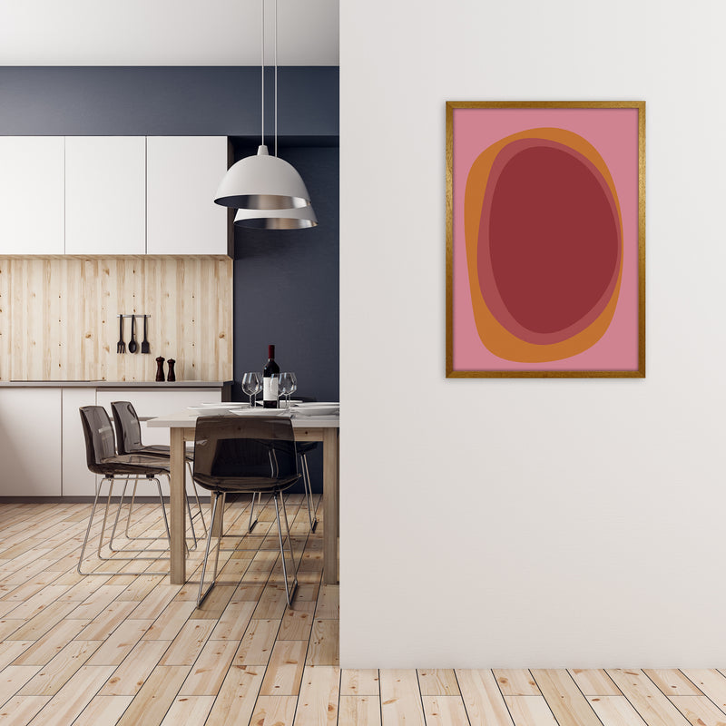 Colourful Bright Abstract Wall Art Print B A1 Print Only
