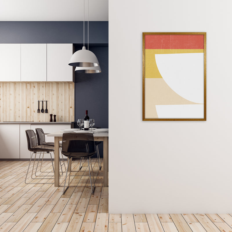 Colourful Mid Century Modern Print B A1 Print Only