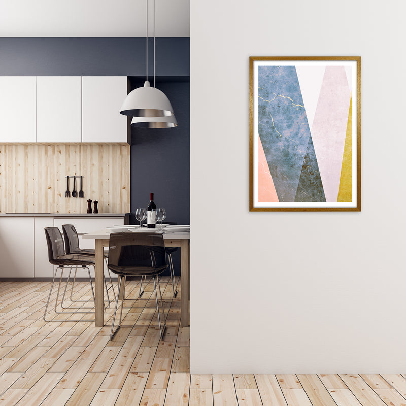 Grunge Colour Print A A1 Print Only