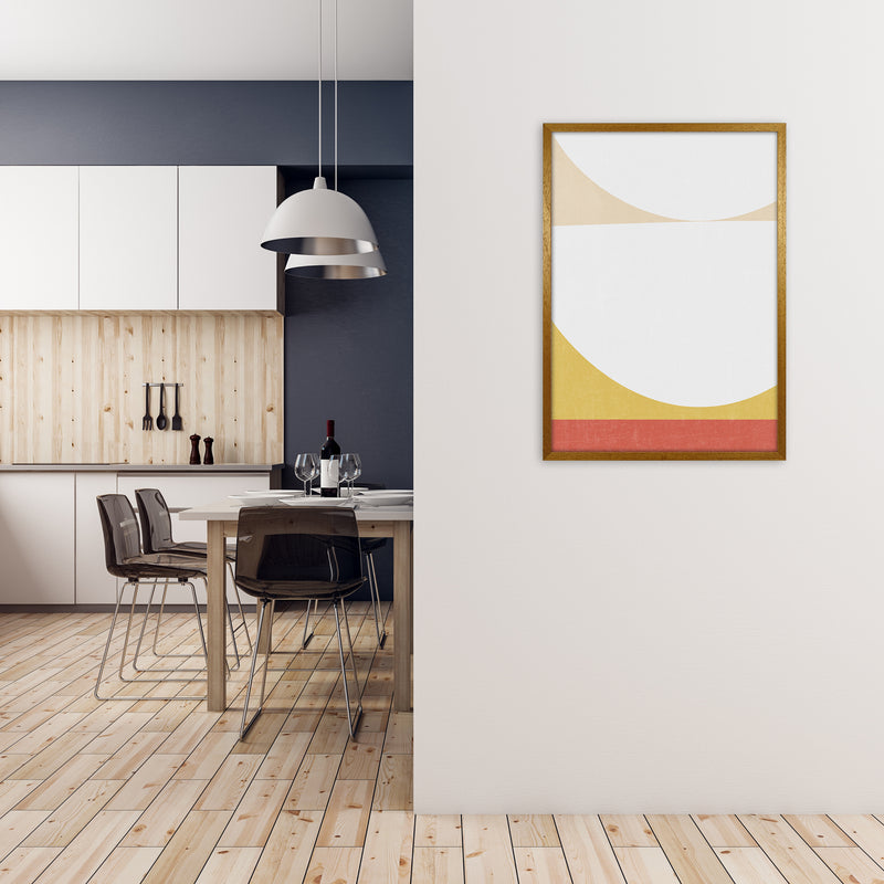 Shapes Colour Abstract B Original A1 Print Only