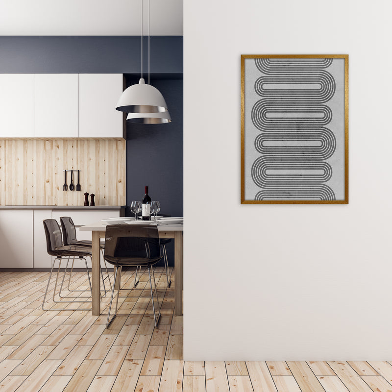 Black and Grey Art Original2 A1 Print Only