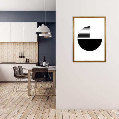 Mid Century Black Original A1 Print Only