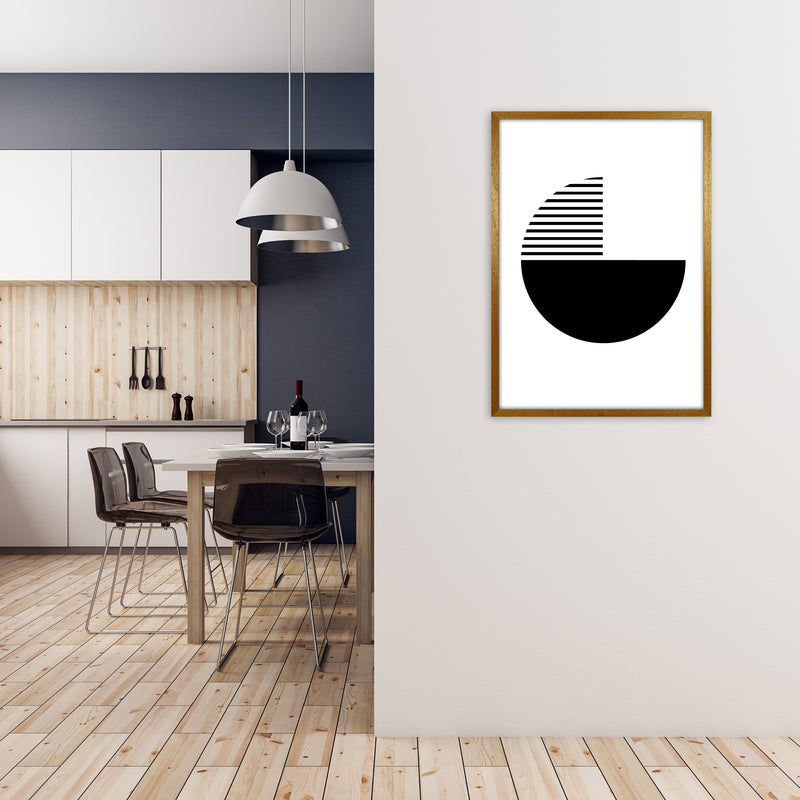 Mid Century Black Original A1 Print Only