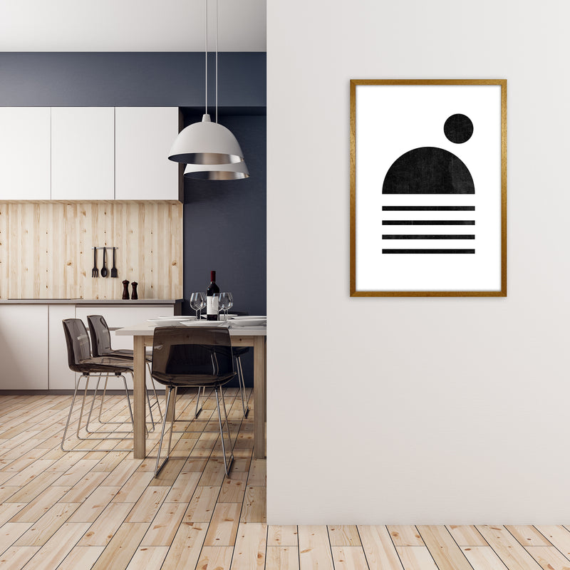 Mid Century with Black Dot A1 Print Only