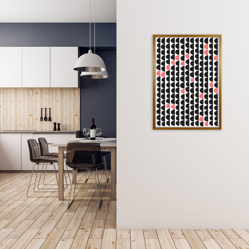 Minimal Mid Century Original A1 Print Only