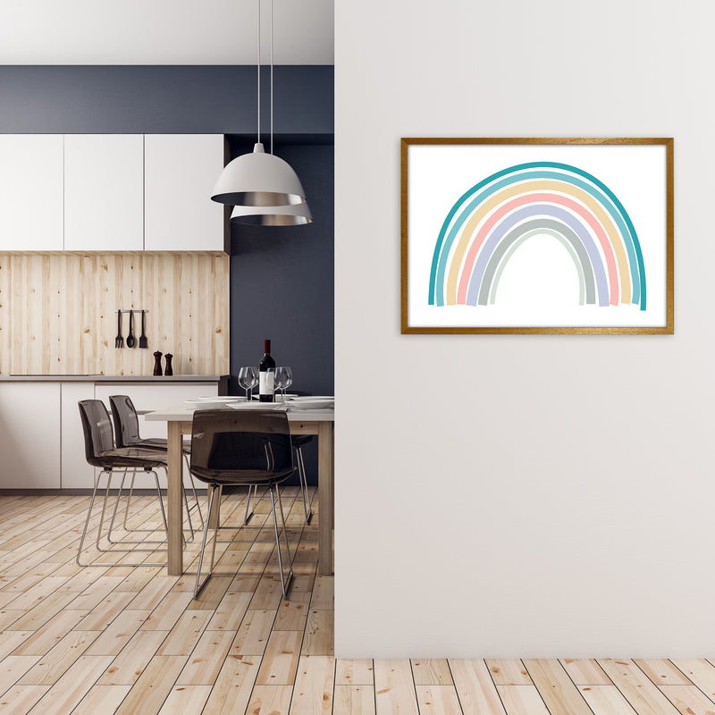 Multicolour Rainbow Art Original A1 Print Only