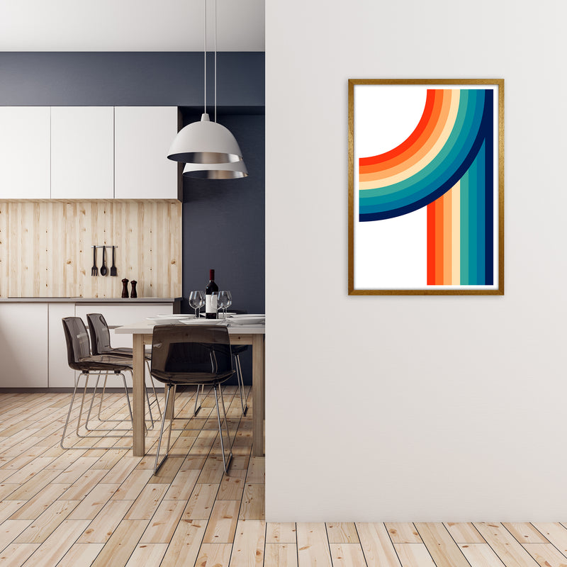 Rainbow Curve Two Original A1 Print Only