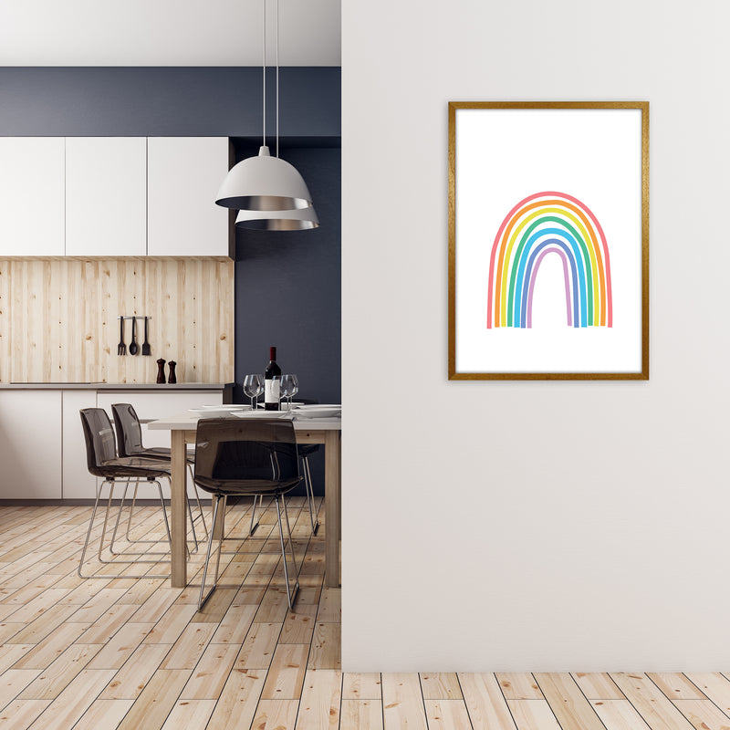 Rainbow Nursery Print Original A1 Print Only