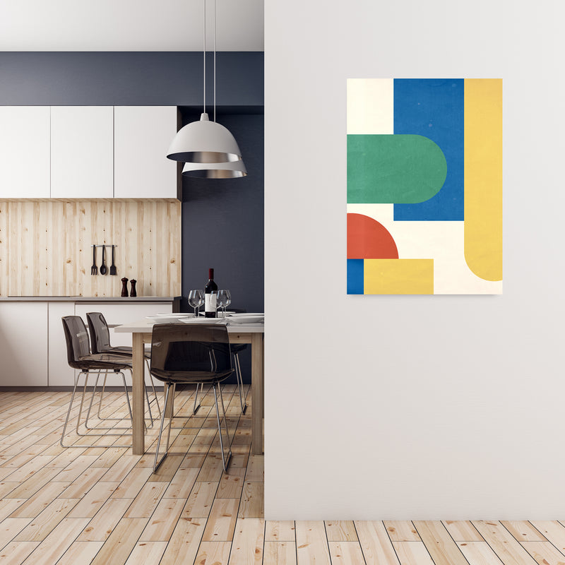 Abstract Pair Left Original A A1 Black Frame