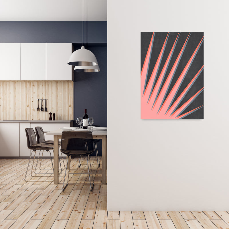 Abstract Colourful Print A A1 Black Frame