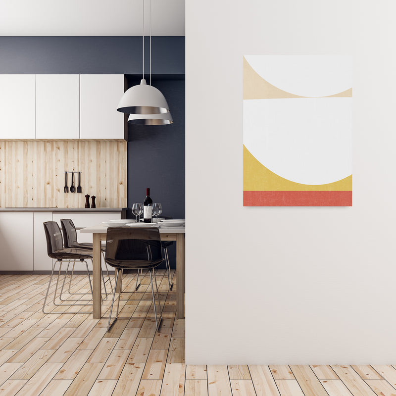 Shapes Colour Abstract B Original A1 Black Frame