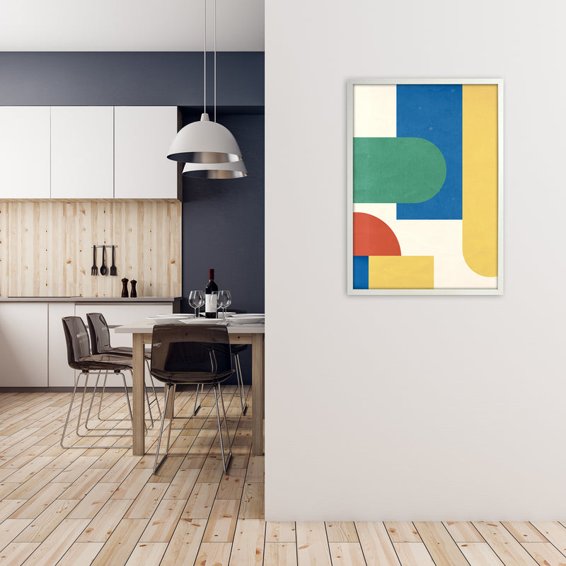 Abstract Pair Left Original A A1 Oak Frame