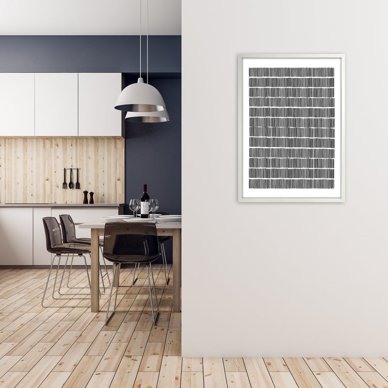 Black Lines Ultra Original A1 Oak Frame