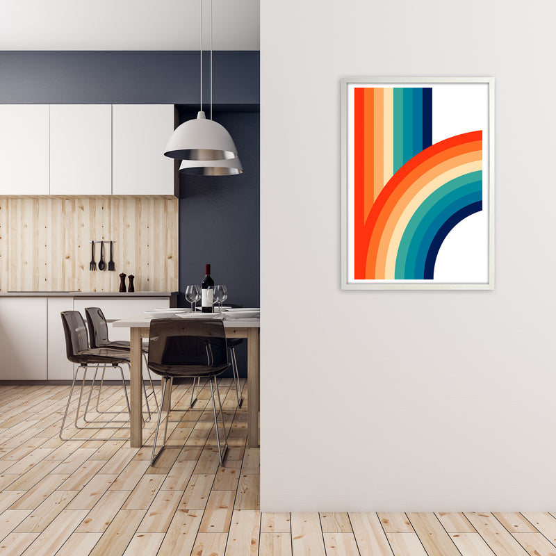Rainbow Curve One Original A1 Oak Frame