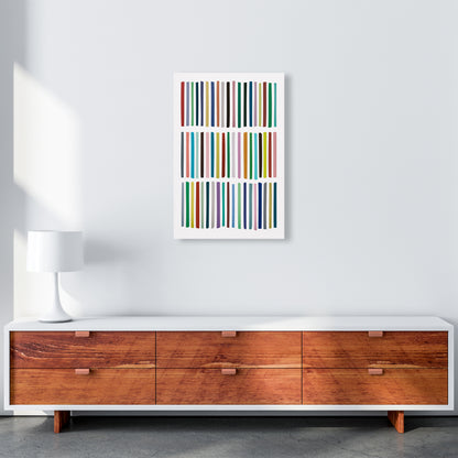 Scandinavian Lines Artwork Original A2 Canvas