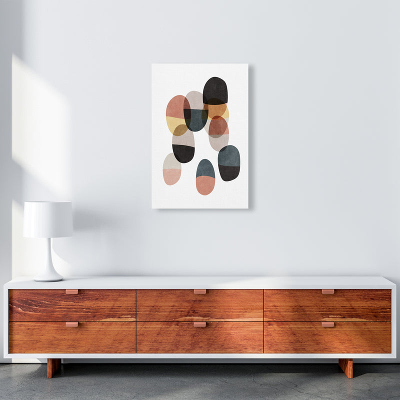 Abstract Shapes Art Original A2 Canvas