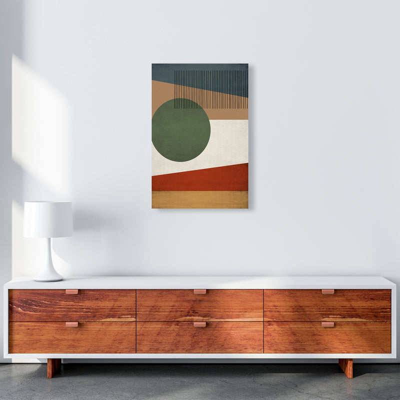 Abstract Wall Art Earth Tones A2 Canvas