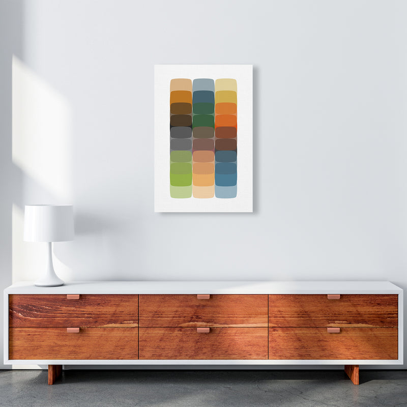 Colorful Rainbow Abstract Original A2 Canvas