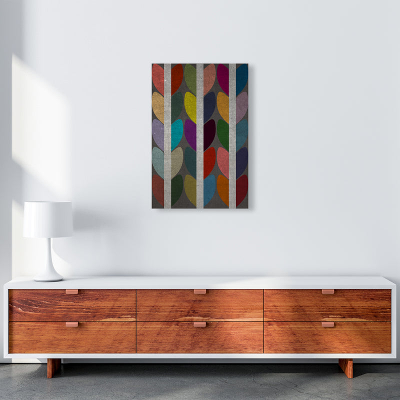 Scandinavian Wall Art Dark Original A2 Canvas