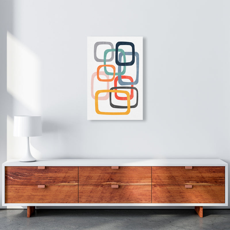 Abstract Mid Modern Pair A A2 Canvas