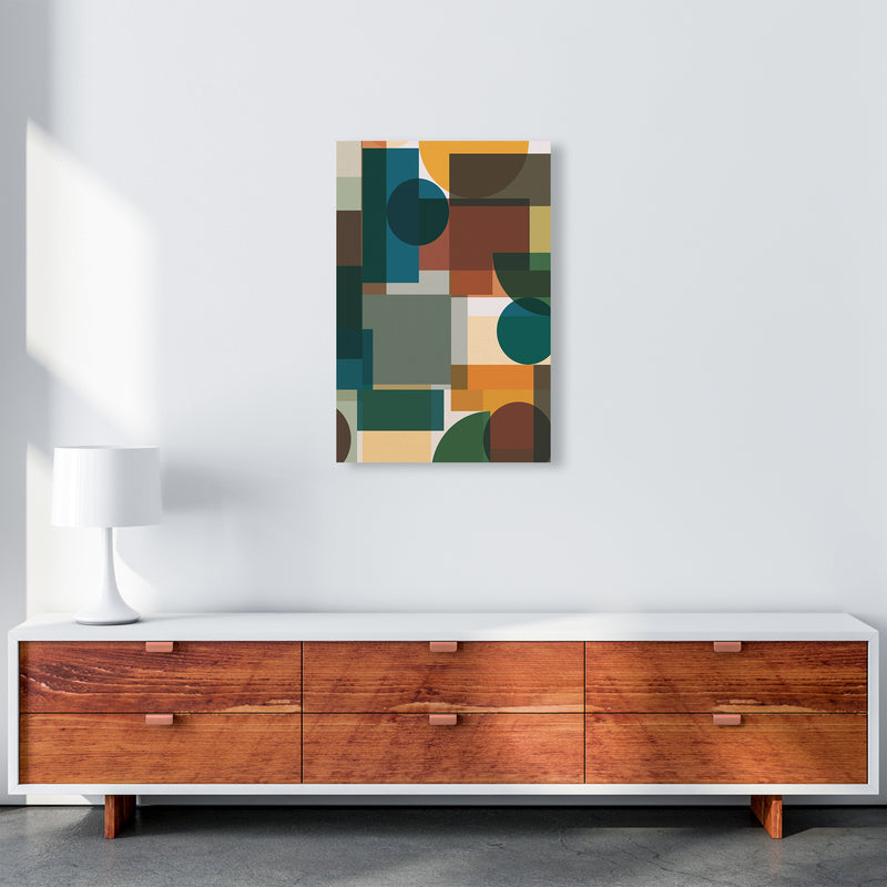 Abstract Pair Set B A2 Canvas