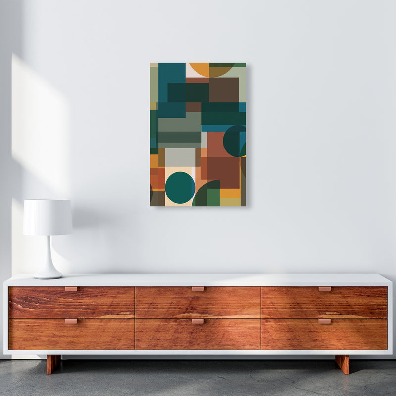 Abstract Pair Set A A2 Canvas