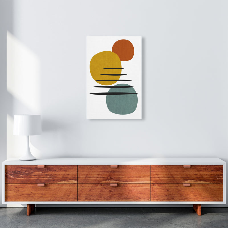 Mid Century Set of 2 A Original A2 Canvas