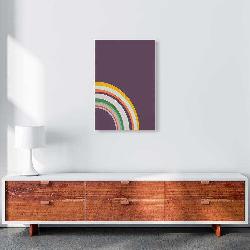 Pair of Nursery Rainbow Prints Right B A2 Canvas
